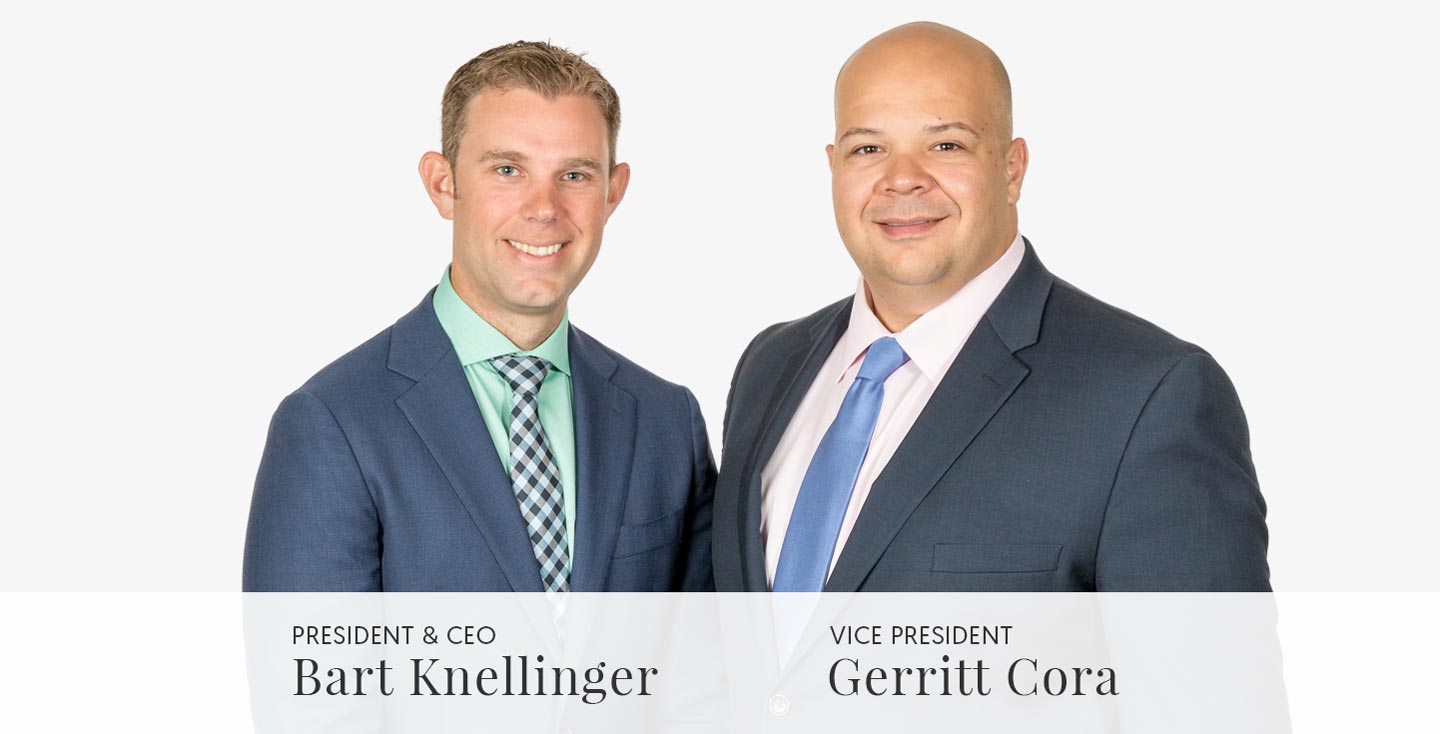 Bart Knellinger and Gerritt Cora